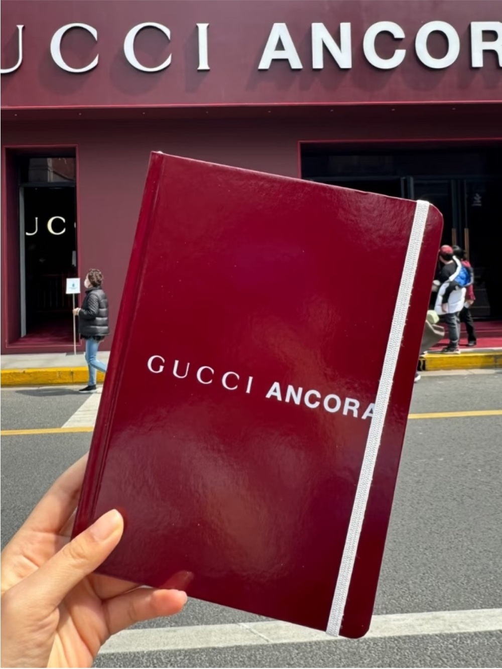 Gucci Ancora notebook